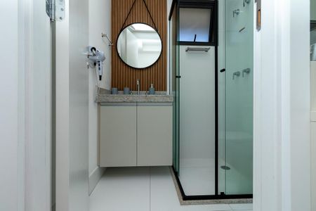 Studio para alugar com 22m², 1 quarto e sem vaga Studio para alugar com 22m², 1 quarto e sem vagaBanheiro
