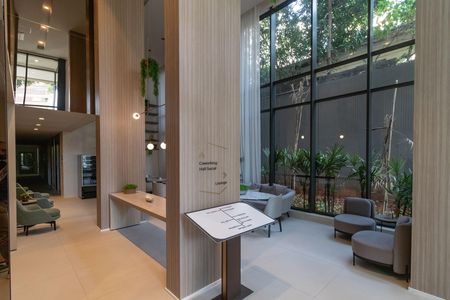 Studio para alugar com 22m², 1 quarto e sem vaga Studio para alugar com 22m², 1 quarto e sem vagaHall de Entrada