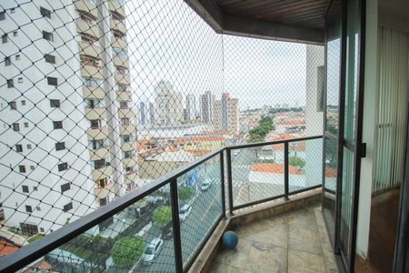 Varanda da Sala de apartamento para alugar com 3 quartos, 160m² em Vila Regente Feijó, São Paulo