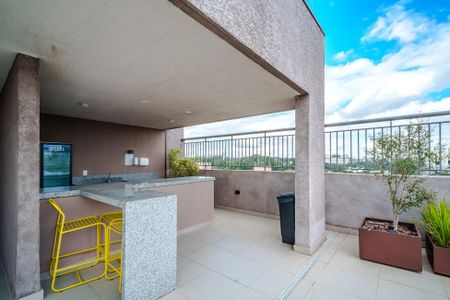 Área comum - Rooftop de kitnet/studio para alugar com 1 quarto, 25m² em Vila Butantã, São Paulo