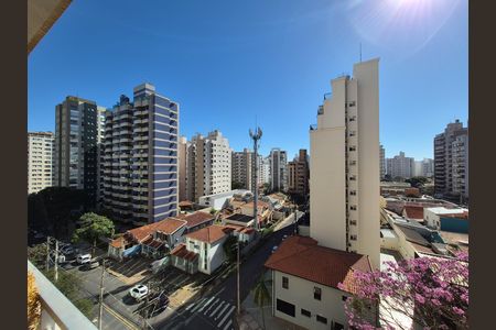 VISTA DA SACADA de apartamento à venda com 3 quartos, 88m² em Cambuí, Campinas