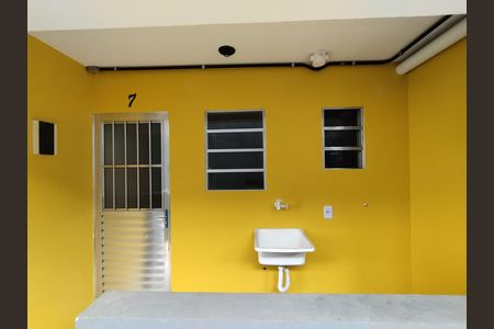 Área de Serviço de kitnet/studio para alugar com 1 quarto, 24m² em Vila Moraes, São Paulo