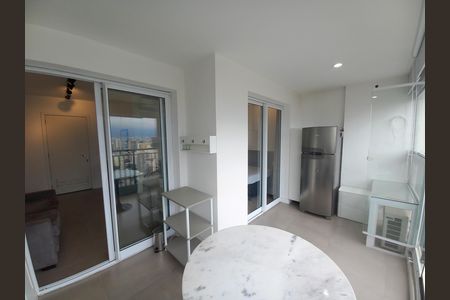 Cozinha de kitnet/studio para alugar com 1 quarto, 35m² em Campos Elíseos, São Paulo