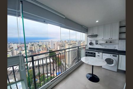 Cozinha de kitnet/studio para alugar com 1 quarto, 35m² em Campos Elíseos, São Paulo