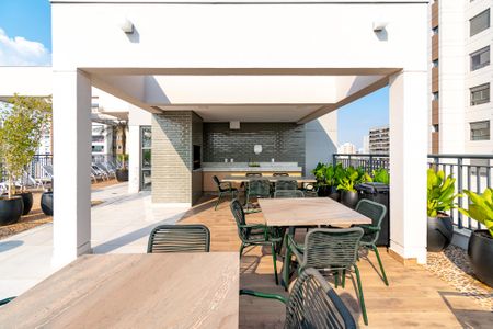 Área comum - Churrasqueira de apartamento para alugar com 1 quarto, 29m² em Jardim Prudência, São Paulo
