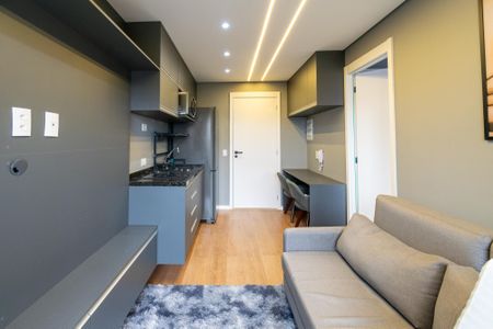 Sala  de apartamento para alugar com 1 quarto, 29m² em Jardim Prudência, São Paulo