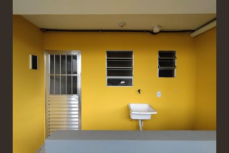 Área de Serviço de kitnet/studio para alugar com 1 quarto, 24m² em Vila Moraes, São Paulo