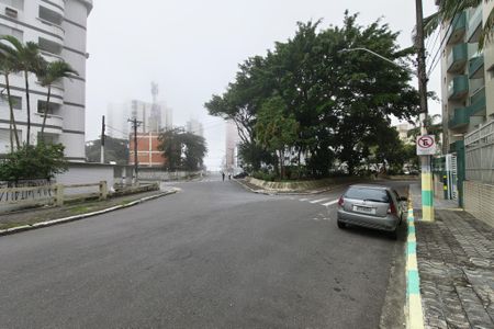 Vista da Rua de apartamento para alugar com 1 quarto, 45m² em Guilhermina, Praia Grande