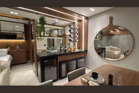 Apartamento para alugar com 40m², 1 quarto e 1 vaga