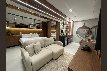 Apartamento para alugar com 40m², 1 quarto e 1 vaga