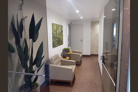 Hall de entrada de apartamento para alugar com 3 quartos, 170m² em Barra da Tijuca, Rio de Janeiro
