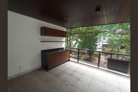 Varanda de apartamento para alugar com 3 quartos, 170m² em Barra da Tijuca, Rio de Janeiro