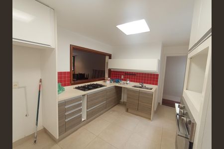 Cozinha de apartamento para alugar com 3 quartos, 170m² em Barra da Tijuca, Rio de Janeiro