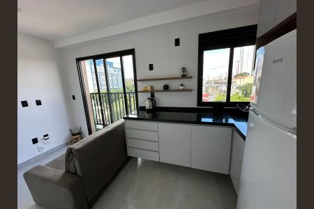 Cozinha de apartamento para alugar com 1 quarto, 26m² em Vila Aricanduva, São Paulo