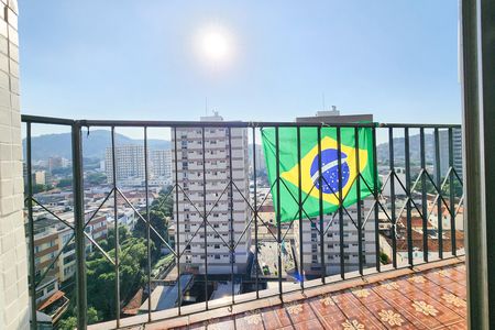 Varanda da Suíte 1 de apartamento à venda com 3 quartos, 100m² em Vila Isabel, Rio de Janeiro