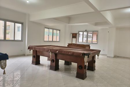 Salão de jogos de apartamento para alugar com 2 quartos, 77m² em Vila Tupi, Praia Grande