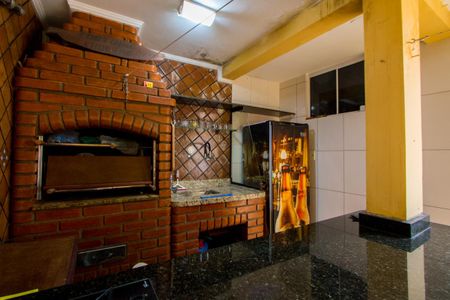Quintal/Espaço gourmet de casa à venda com 3 quartos, 190m² em Vila Floresta, Santo André