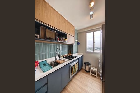 Cozinha de apartamento à venda com 2 quartos, 34m² em Vila Guilherme, São Paulo