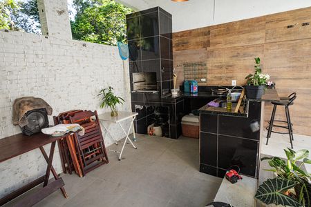 Área gourmet com churrasqueira  de casa à venda com 4 quartos, 220m² em Campo Grande, Rio de Janeiro