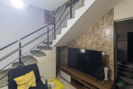 Sala de casa de condomínio à venda com 4 quartos, 120m² em Carandiru, São Paulo