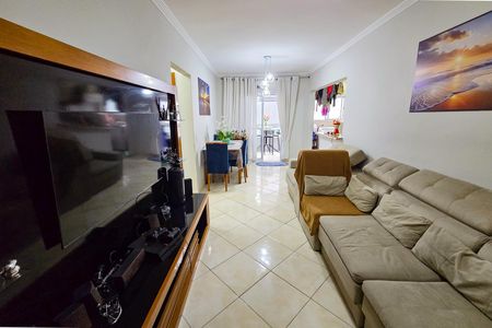 Sala de apartamento para alugar com 2 quartos, 94m² em Maracanã, Praia Grande