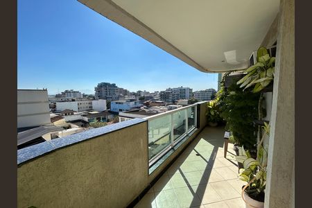 Varanda da Sala de apartamento à venda com 2 quartos, 74m² em Vila Valqueire, Rio de Janeiro