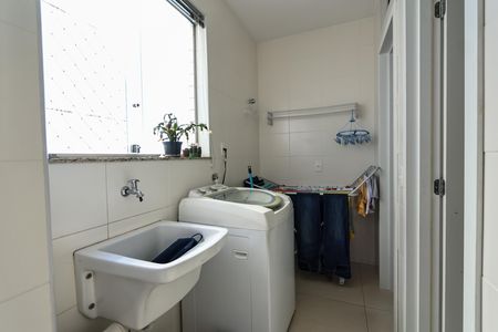 Área de Serviço de apartamento à venda com 3 quartos, 95m² em Caiçara-adelaide, Belo Horizonte