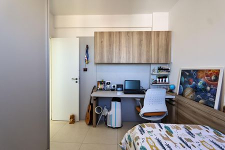 Quarto 2 de apartamento à venda com 3 quartos, 95m² em Caiçara-adelaide, Belo Horizonte