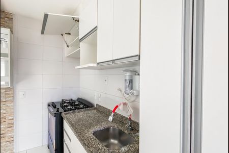 Cozinha  de apartamento à venda com 2 quartos, 54m² em Chácara Cruzeiro do Sul, São Paulo