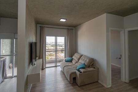 Sala de Estar/Jantar  de apartamento à venda com 2 quartos, 52m² em Chácara Bela Vista, Sumaré
