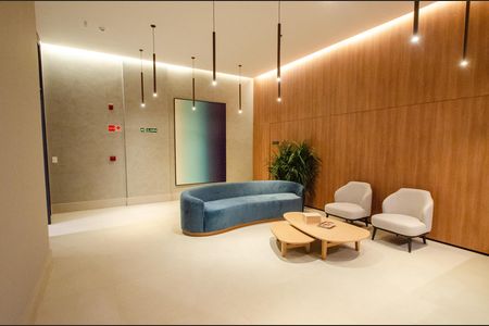 Studio à venda com 25m², 1 quarto e sem vaga Studio à venda com 25m², 1 quarto e sem vagaHall de entrada