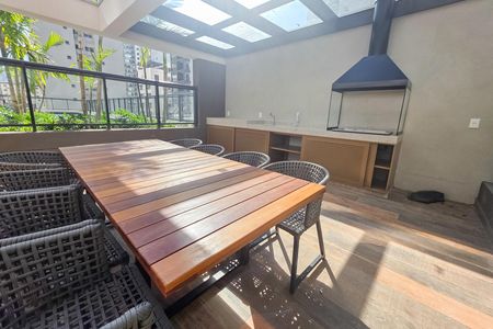 Studio à venda com 25m², 1 quarto e sem vaga Studio à venda com 25m², 1 quarto e sem vagaÁrea comum - Churrasqueira