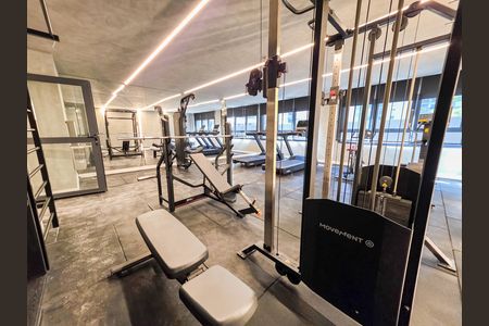 Studio à venda com 25m², 1 quarto e sem vaga Studio à venda com 25m², 1 quarto e sem vagaÁrea comum - Academia