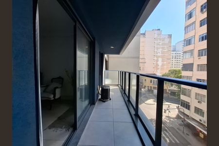 Apartamento para alugar com 54m², 1 quarto e 2 vagas Apartamento para alugar com 54m², 1 quarto e 2 vagasVaranda