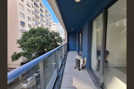 Varanda  de apartamento para alugar com 1 quarto, 54m² em Centro, Rio de Janeiro