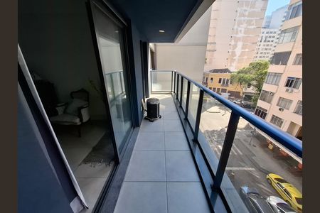Varanda  de apartamento para alugar com 1 quarto, 54m² em Centro, Rio de Janeiro