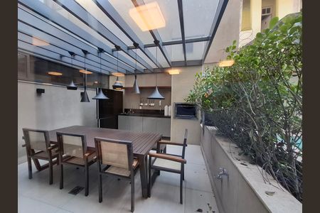 Área comum - Churrasqueira de apartamento para alugar com 1 quarto, 54m² em Centro, Rio de Janeiro