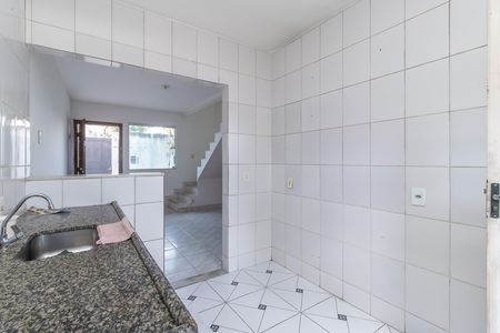 Cozinha de casa à venda com 2 quartos, 49m² em Candelária, Belo Horizonte