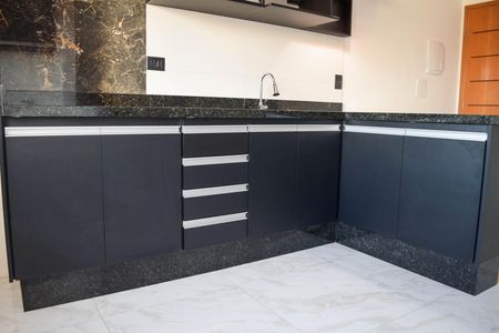 Sala/Cozinha de apartamento para alugar com 2 quartos, 50m² em Vila Carrão, São Paulo