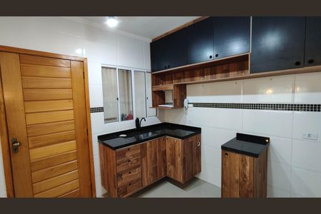 Cozinha de casa para alugar com 2 quartos, 50m² em Itaquera, São Paulo