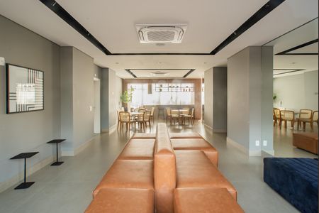 Apartamento para alugar com 28m², 1 quarto e sem vaga Apartamento para alugar com 28m², 1 quarto e sem vagaÁrea comum - Salão de festas