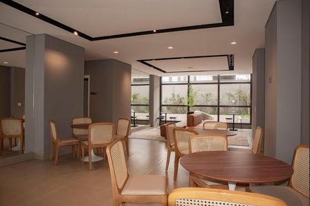 Apartamento para alugar com 28m², 1 quarto e sem vaga Apartamento para alugar com 28m², 1 quarto e sem vagaÁrea comum - Salão de festas