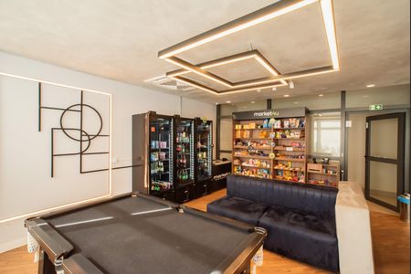 Apartamento para alugar com 28m², 1 quarto e sem vaga Apartamento para alugar com 28m², 1 quarto e sem vagaÁrea comum - Salão de jogos/Mini mercado