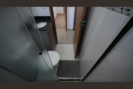 Banheiro Social de apartamento para alugar com 2 quartos, 100m² em Jardim Stella, Santo André