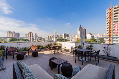 Área comum - Solário de apartamento para alugar com 2 quartos, 47m² em Santa Cecilia, São Paulo