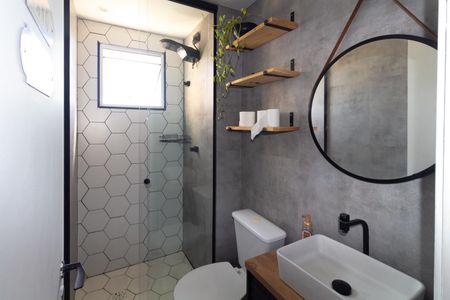 Apartamento para alugar com 54m², 2 quartos e 1 vaga Apartamento para alugar com 54m², 2 quartos e 1 vagaBanheiro
