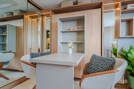 Quarto/Sala de kitnet/studio à venda com 1 quarto, 25m² em Butantã, São Paulo