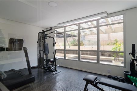 Área comum - Academia de apartamento para alugar com 2 quartos, 48m² em Vila Guarani, São Paulo