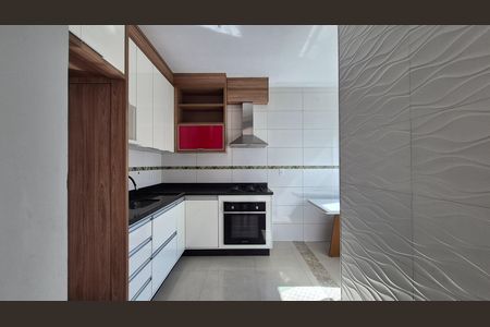 Cozinha de casa para alugar com 2 quartos, 86m² em Jardim Santo Antônio, Santo André