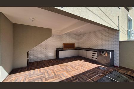 Garagem de casa para alugar com 2 quartos, 86m² em Jardim Santo Antônio, Santo André